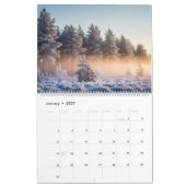 Saisons de Lumière – Calendrier mural Nature & Ins (Jan 2027)