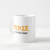 saisons été favori temps tasse à café (Devant gauche)