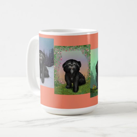 Saisons Shih-Tzu : Mug (Devant gauche)