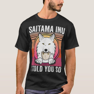  Saitama in je munt vertelde ik je zo'n crypto tok T-shirt
