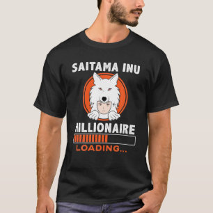 Saitama Inu symboliseert de Millionaire Loading To T-shirt