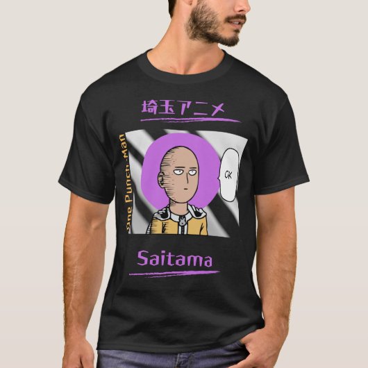 Saitama: The One Punch Wonder T-shirt (Voorkant)
