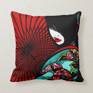 SajuArt Zen "Bangasa and Peony Pillow" Kussen