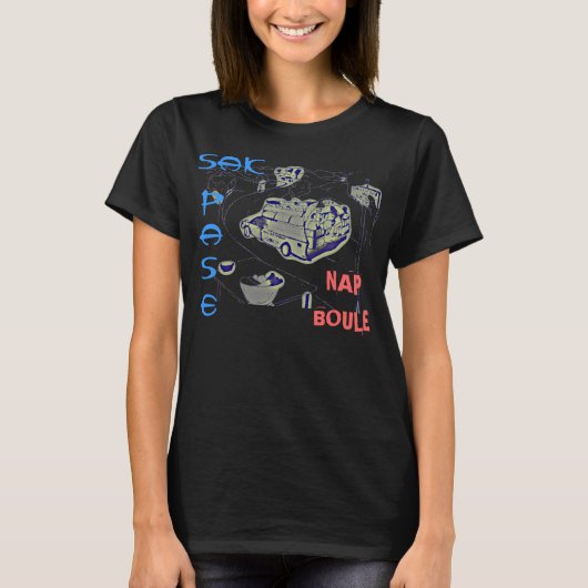 SAK PASE NAP BOULE T-SHIRT (Voorkant)