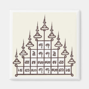 Sak Yant Fridge Magnet Magneet