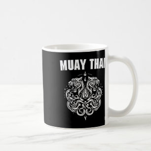 Sak Yant Muay Thai Kunst Tattoo Tweeling Tijger Ki Koffiemok