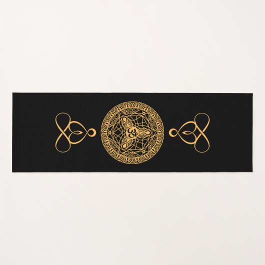 Sak Yant Yantra Yoga Mat (Voorkant (horizontaal))