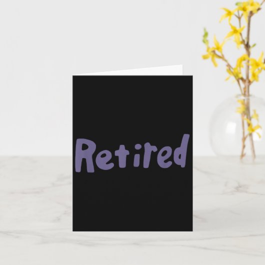 Sakamoto Retired Nk Meme Kaart (Gele Bloem)