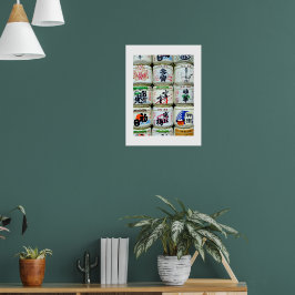 Sake Vaten van het heiligdom van Ise: Japan Poster