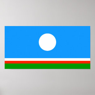 Sakha-vlag Poster