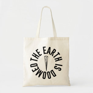 Saki chamois "la terre est" sac fourre-tout