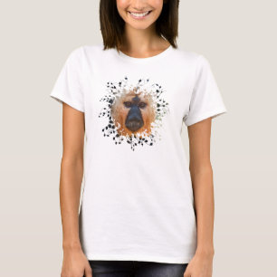 Saki met wit gezicht t-shirt