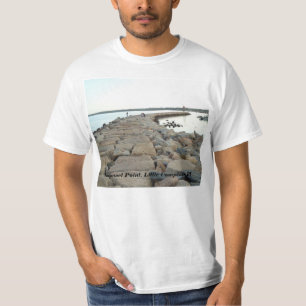 Sakonnet Point breekwater, Little Compton, RI T-shirt