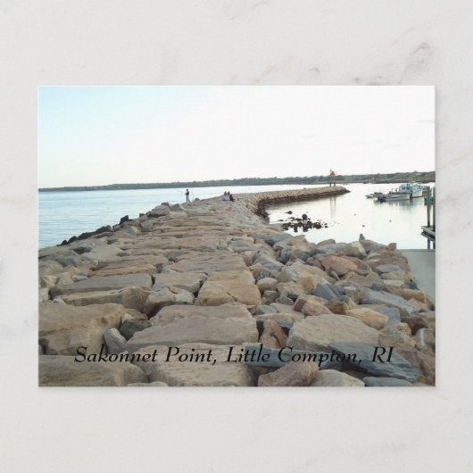 Sakonnet Point, Little Compton, RI Briefkaart (Voorkant)