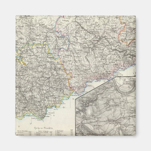 Saksen, Dresden Duitsland Magneet (Voorkant)