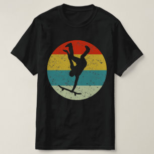 SAKTEBOARD retro silhouette 70s T-shirt