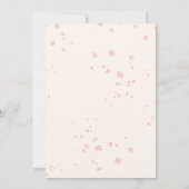 Sakura Afternoon Tea Party Invitation (Dos)