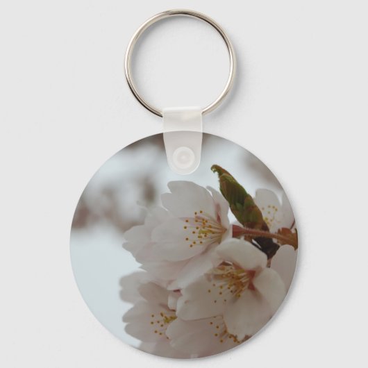 Sakura Beauful Japanese Cherry Blossom Sleutelhanger (Voorkant)