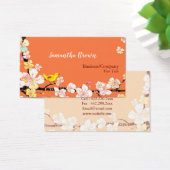 Sakura Bird Cosmetoloog Visitekaartjes (Bureau)