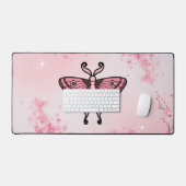Sakura Bliss, Fond de Sakura à Papillon Rose (Clavier et souris)