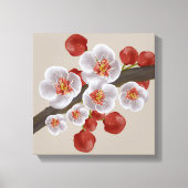 Sakura Bloesem Bloesem Canvas Afdruk (Voorkant)