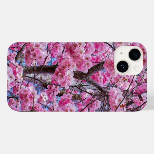 Sakura Bloom Élégance iPhone 14 Coque (Verso (horizontal))