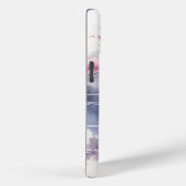 Sakura Blooming over het meer Case-Mate iPhone Case (Achterkant / Rechts)