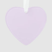 Sakura Blossom Branch Heart Acrylic Ornament (achterkant)