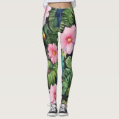 Sakura Blossom Pattern Leggings (Voorkant)