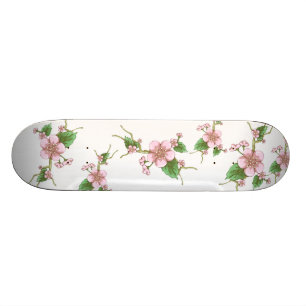 Sakura Blossom Skateboard