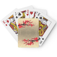 Sakura Blossoms Satijn Damask