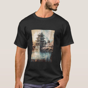 Sakura Boom Japanse Kasteel Kersenbloesem Japan A T-shirt