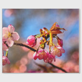 Sakura Buds zijn klaar om te openen en bloom Cadeaupapier (Vlak)