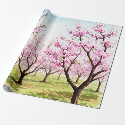 Sakura Cadeaupapier (Uitgerold)