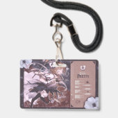 Sakura Cardcaptor Badge (Voorzijde met lanyard)