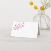 Sakura - Cartes de place mariages (Dos)