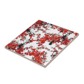 Sakura Ceramic Tile Tegeltje (Zijkant)