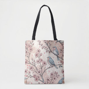 Sakura Cherry Blossom & Bird Aesthetic 5 Draagtas