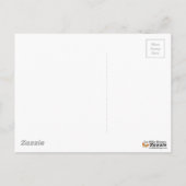 Sakura Cherry Blossom Bleke roze reflecties Briefkaart (Achterkant)