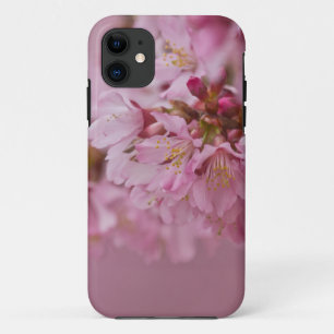 Sakura Cherry Blossom Bleke roze reflecties iPhone 11 Hoesje