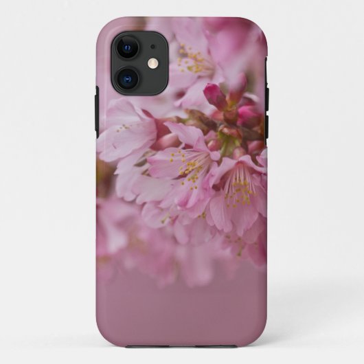 Sakura Cherry Blossom Bleke roze reflecties Case-Mate iPhone Case (Achterkant)
