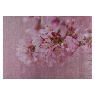Sakura Cherry Blossom Bleke roze reflecties Snijplank