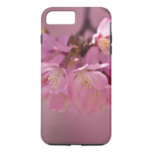 Sakura Cherry Blossom Delicate Pink Bouquet iPhone 8 Plus / 7 Plus Hoesje