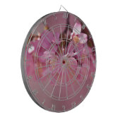 Sakura Cherry Blossom Delicate Pink Bouquet Dartbord (Voorkant Links)