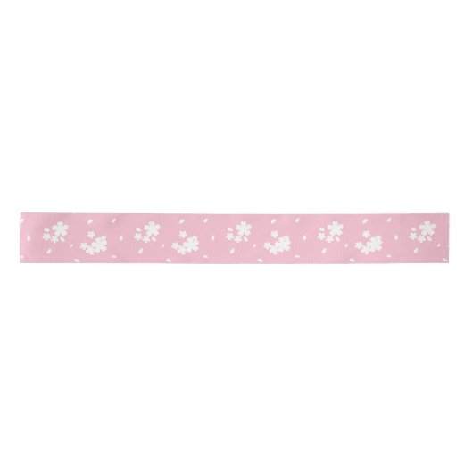 Sakura Cherry Blossom Flower Pattern Lint (Voorkant)