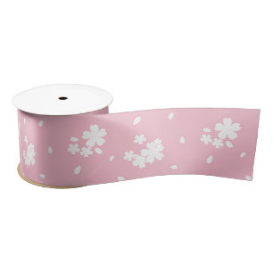Sakura Cherry Blossom Flower Pattern Lint