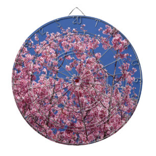 Sakura Cherry Blossom in the Blue Dartbord