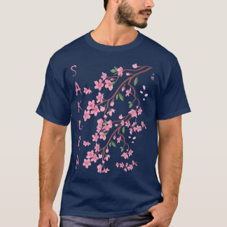 Sakura Cherry Blossom Japans Grafisch A T-shirt