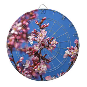Sakura Cherry Blossom met Blue Dartbord