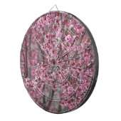 Sakura Cherry Blossom Pink Dartbord (Voorkant Rechts)